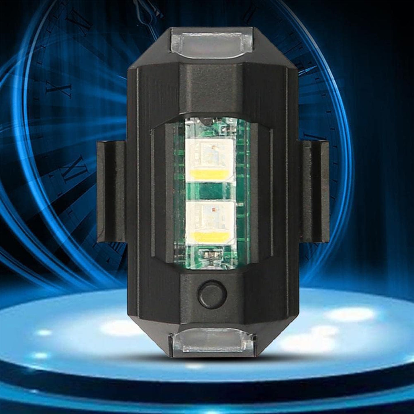 Mini Led Strobe Lights Waterproof Lights Lightweight Rub Led Lights Drone Strobe Lights Vehicle Anti-collision Strobe Light Bike Motorcycle Lights Use Recharge  Multi-colors