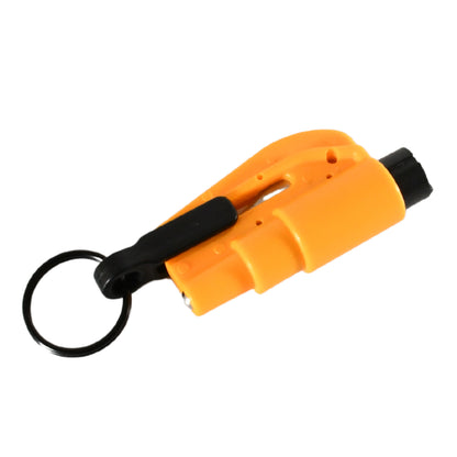 2 In 1 Emergency Safety Cutter With Key Chain Small Portable Handy Emergency Safely Glass Breaking  Seat Belt Cutting Keychain Tool