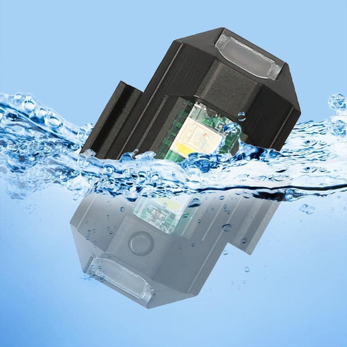 Mini Led Strobe Lights Waterproof Lights Lightweight Rub Led Lights Drone Strobe Lights Vehicle Anti-collision Strobe Light Bike Motorcycle Lights Use Recharge  Multi-colors