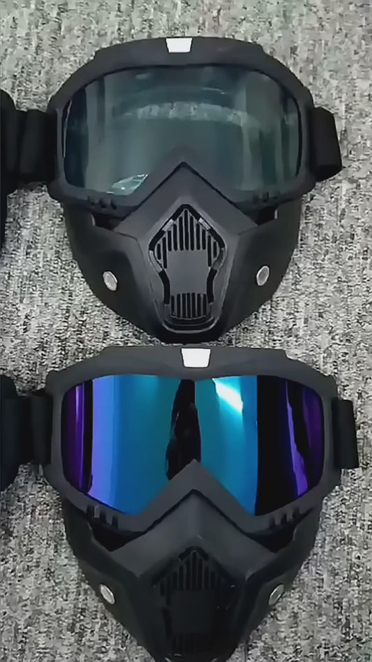 Motorcycle Goggles Off-road Helmet Goggles Windproof Glasses Goggles Mask (1 Pc)