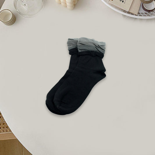 Classic Simple Soft Skin Friendly Socks ( 1 Pair )